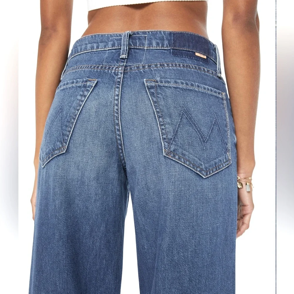 MOTHER Blue Flare & Wide Leg Jeans - Picture 1 of 10